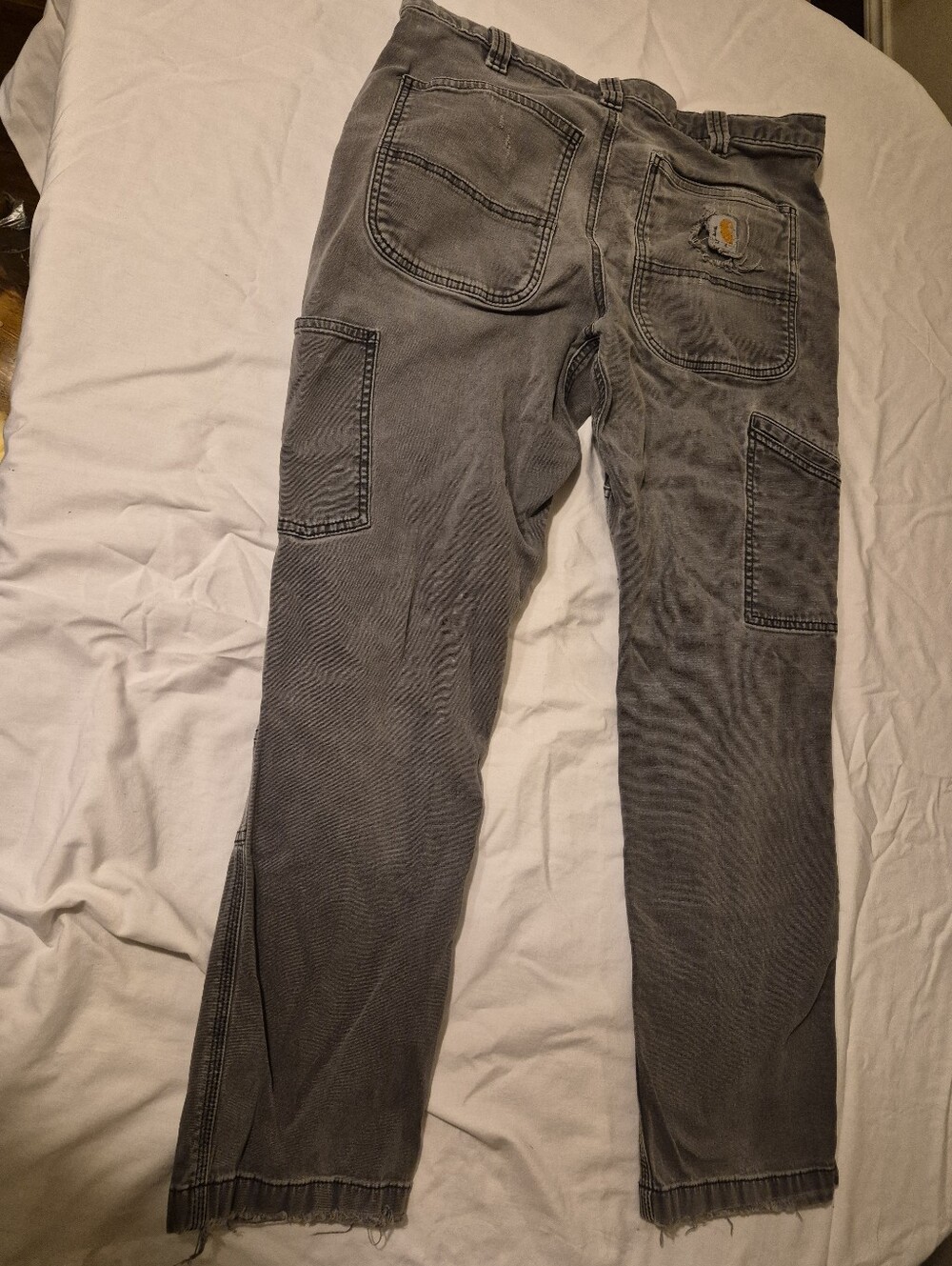 Carhartt Men's Gray Carpenter Pants